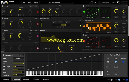 Future Audio Workshop Circle v1.1.2 MacOSX的图片2