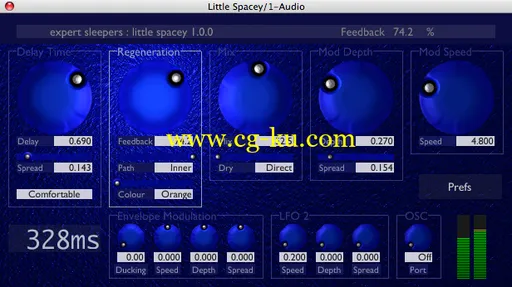 Expert Sleepers Little Spacey v1.1 MacOSX的图片1