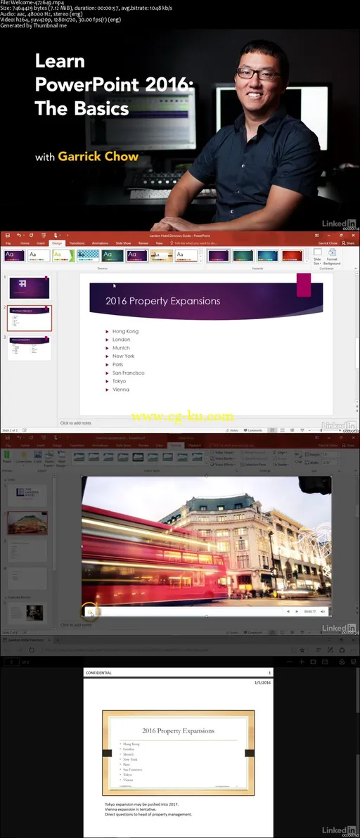 Lynda – Learn PowerPoint 2016: The Basics的图片2