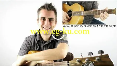 Guitar: Learn To Play 10 Guitar Songs Using Just 3 Chords的图片1