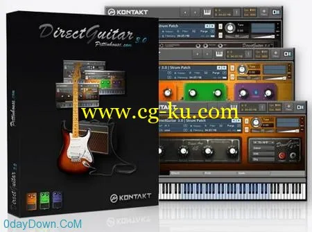 Pettinhouse Direct Guitar 3.0 KONTAKT DVDR 电吉他音源的图片1