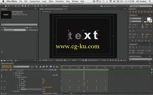 LearnNowOnline – After Effects CC, Part 3: Text, Audio and 3D的图片2