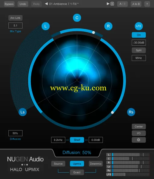 NuGen Audio Halo Upmix v1.0.5 WiN的图片1