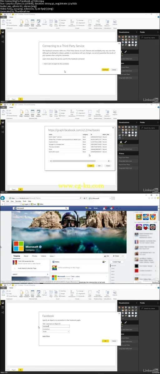 Lynda – Learn Microsoft Power BI Desktop: The Basics的图片2