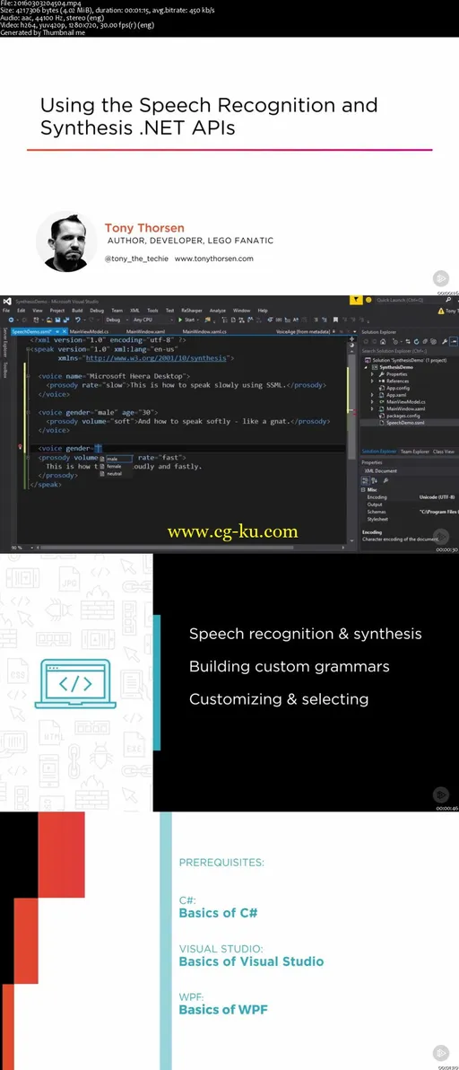 Using the Speech Recognition and Synthesis .NET APIs的图片1