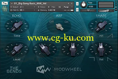 Modwheel The BENDS KONTAKT的图片1