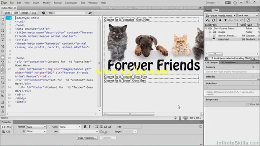 Infinite Skills – PSD To HTML With Photoshop And Dreamweaver的图片1