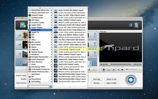 Tipard Video Converter 3.7.59 Multilingual MacOSX的图片1