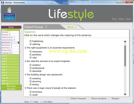 Lifestyle Intermediate Coursebook的图片3