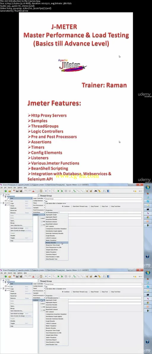 JMETER – Master Performance & Load Testing(Basics + Advance)的图片1