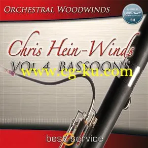 Best Service Chris Hein Winds Vol 4 Bassoons KONTAKT的图片1