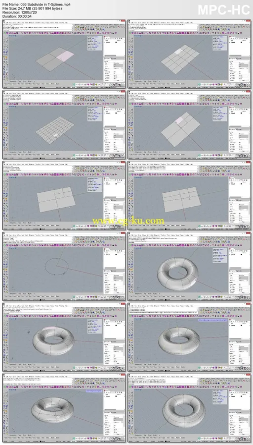 Lynda – Rhino: Introduction to T-Splines的图片2
