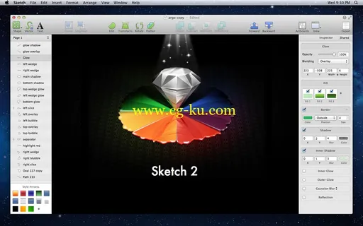 Sketch 2.4.1 MacOSX的图片1