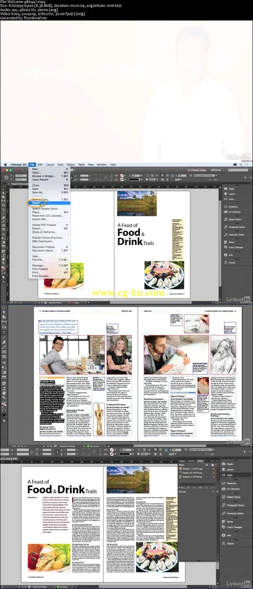 Lynda – InDesign for Editors的图片2