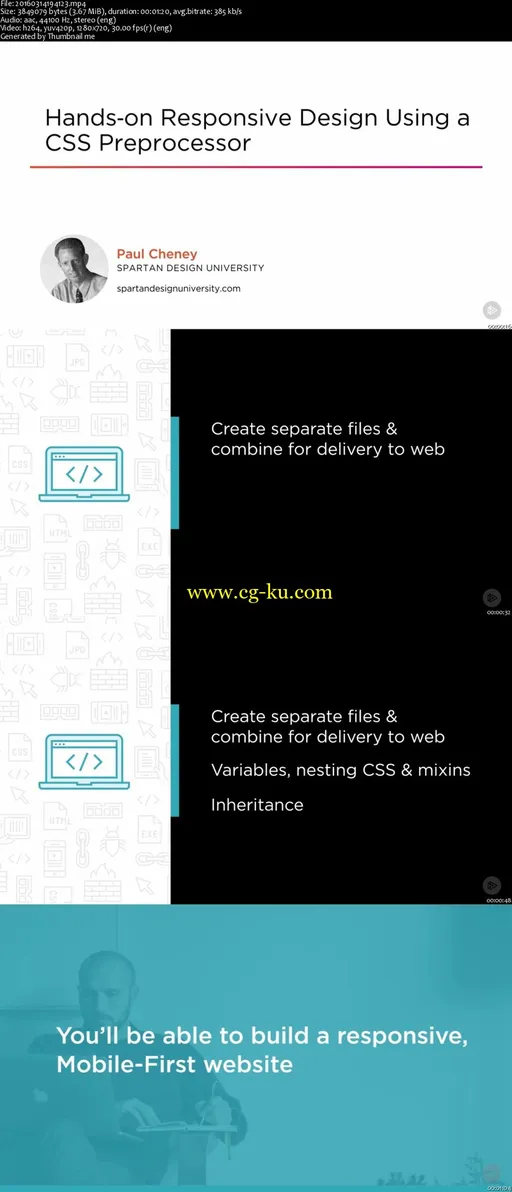 Hands on Responsive Design Using a CSS Preprocessor的图片1