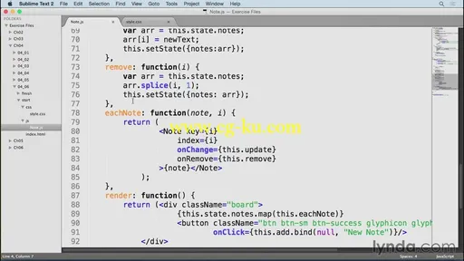 Lynda – Learn React.js: The Basics (2016)的图片2