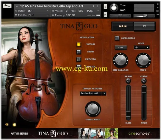 Cinesamples Tina Guo Artist Series KONTAKT的图片1