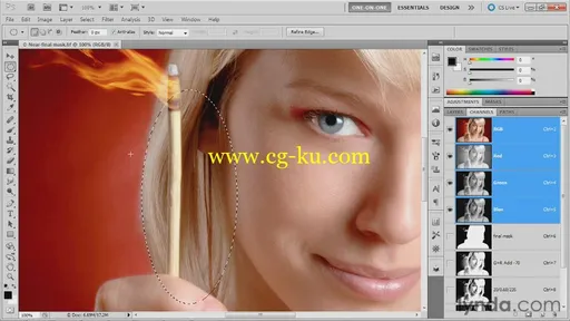 Lynda – Photoshop Masking and Compositing: Hair的图片1