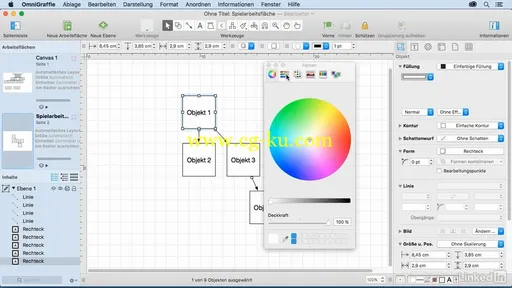 OmniGraffle – Grundlagen的图片3