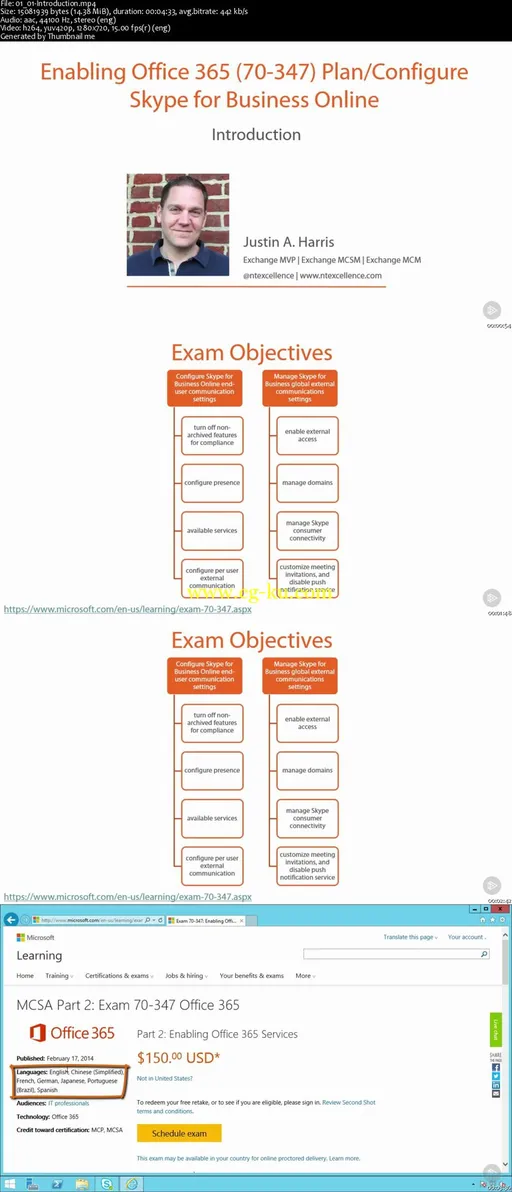 Enabling Office 365 (70-347) Plan/Configure Skype for Business Online的图片2