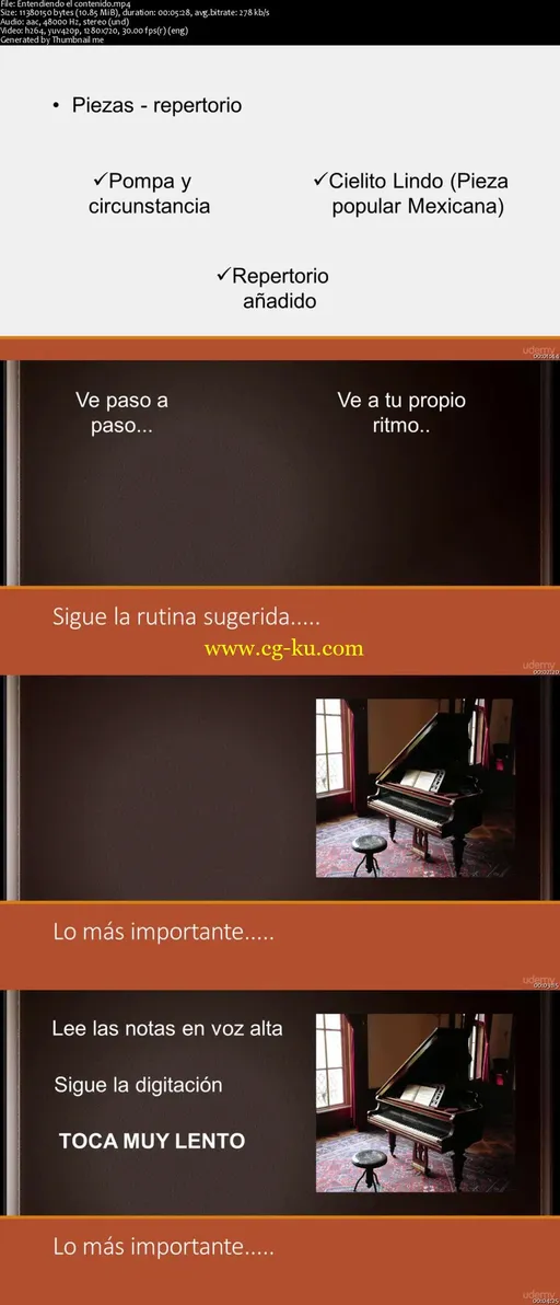 Aprendiendo Piano: Tocando piezas populares Vol.II的图片2