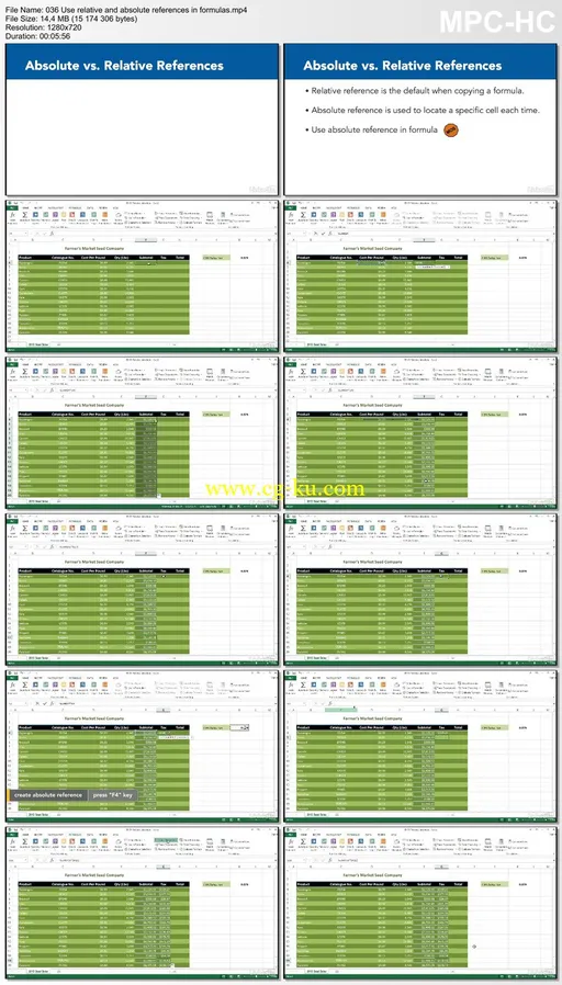 Lynda – Excel 2013: Prepare for the Microsoft Office Specialist Certification Exam (77-420)的图片1