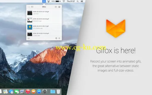Gifox 1.6 MacOSX的图片1