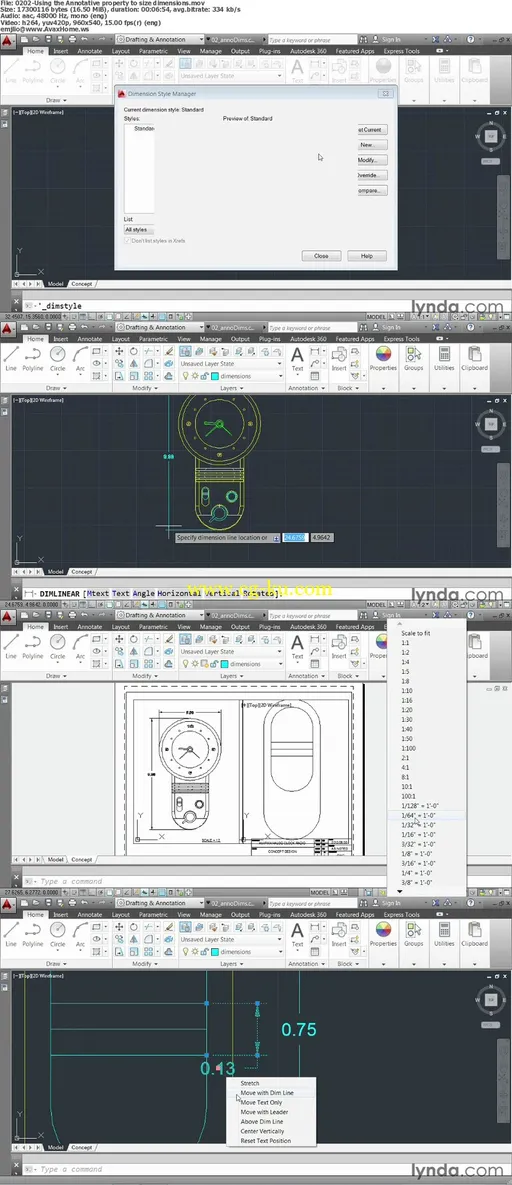 AutoCAD 2014 Essentials: 06 Sharing Drawings with Others 与他人共享图纸的图片2