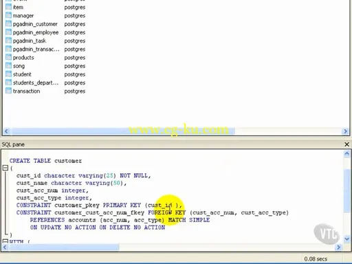 VTC – PostgreSQL Tutorials (2012)的图片4