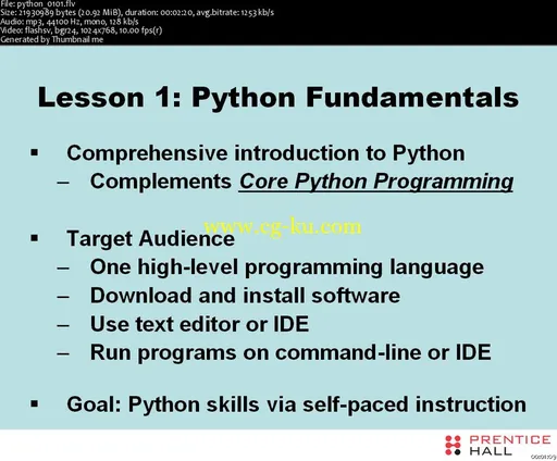 LiveLessons – Python Fundamentals的图片2