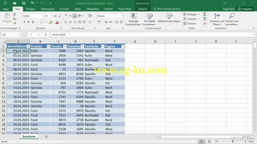 Excel 2016: Pivot-Tabellen的图片3