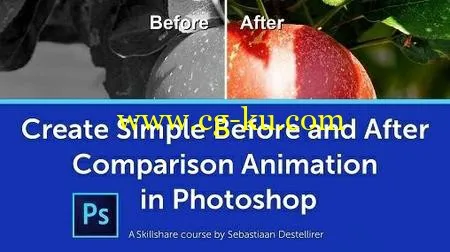 Create Simple Before and After Comparison Animation in Photoshop的图片1