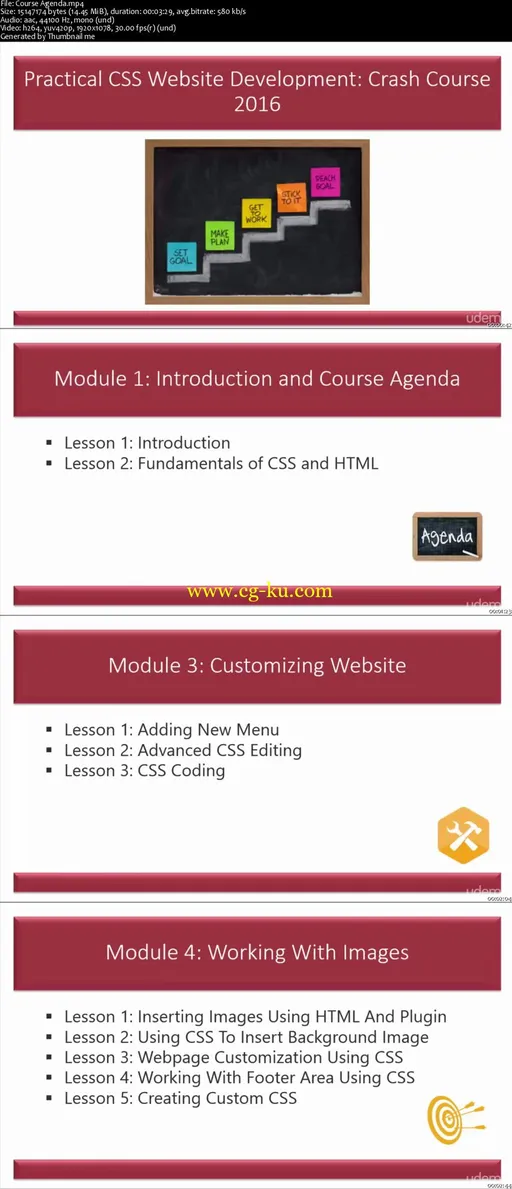 Practical CSS Website Development: Crash Course [Projected file included]的图片2