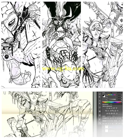 Gumroad –  Creating concepts and illustrations in Pen and Ink (full package)的图片1