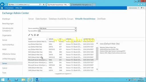 Microsoft Exchange Server 2016 – Installation, Neuerungen, Grundeinrichtung的图片3