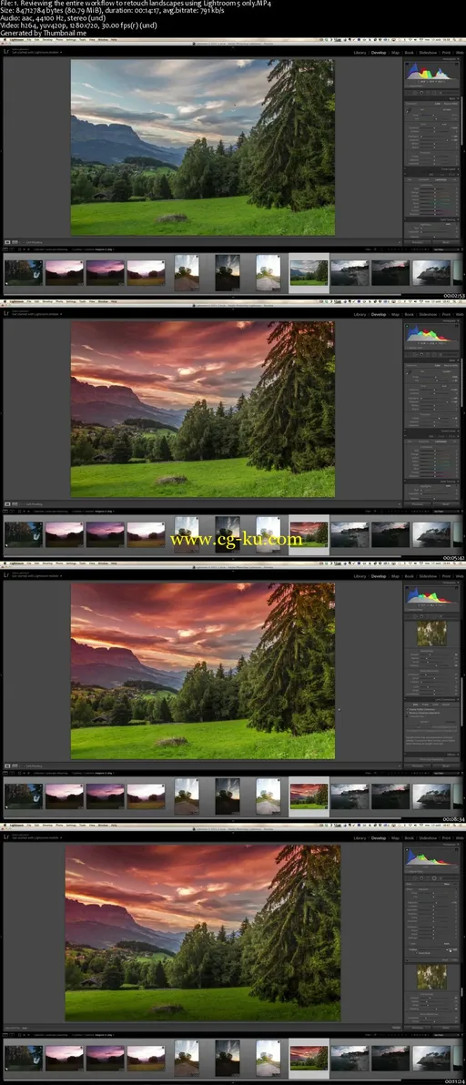 Landscape & Sky Tutorial Bundle的图片2