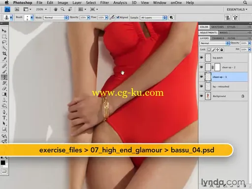 Photoshop CS4 Retouching: Fashion Photography Projects with Chris Orwig的图片3