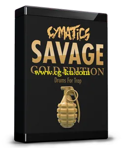 Cymatics Savage Drums For Trap Gold Edition WAV的图片1