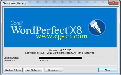 Corel WordPerfect Office X8 v18.0.0.200的图片2