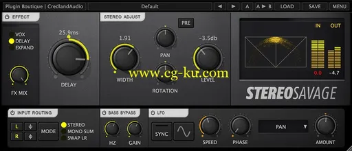 Credland Audio StereoSavage 1.2.0 Win/Mac的图片1