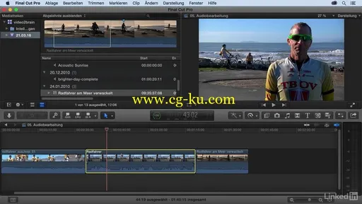 Final Cut Pro X 10.2 – Grundlagen的图片3