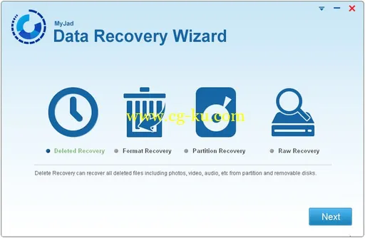 Myjad Data Recovery Wizard 5.0.0.1的图片1