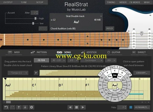 MusicLab RealStrat v4.0.0.7250 WiN / OSX的图片1