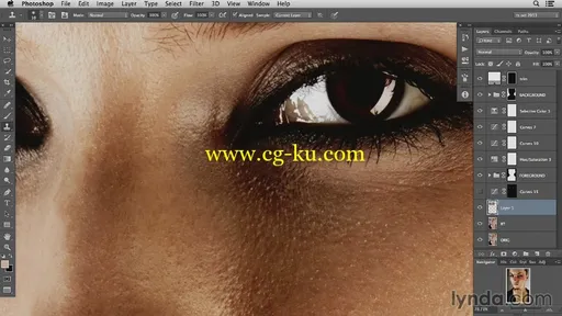 Lynda – Photoshop Retouching Techniques: Faces的图片2