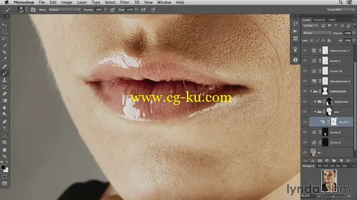 Lynda – Photoshop Retouching Techniques: Faces的图片3