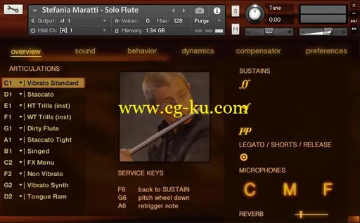 Fluffy Audio Stefania Maratti Solo Flute KONTAKT的图片2