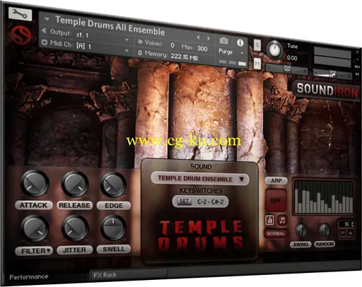 Soundiron Temple Drums KONTAKT的图片2