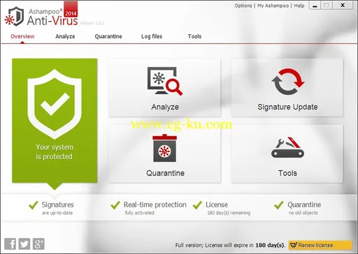 Ashampoo Anti-Virus 2016 1.3.0 Multilanguage的图片2