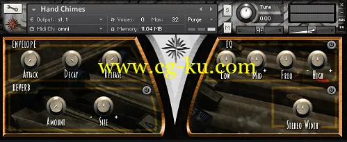 Versilian Studios Hand Chimes KONTAKT VST AU的图片1