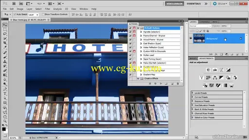 Automate Image Editing in Adobe Photoshop CS5: Learn by Video的图片3